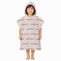 Serene Girls Design Poncho Towel