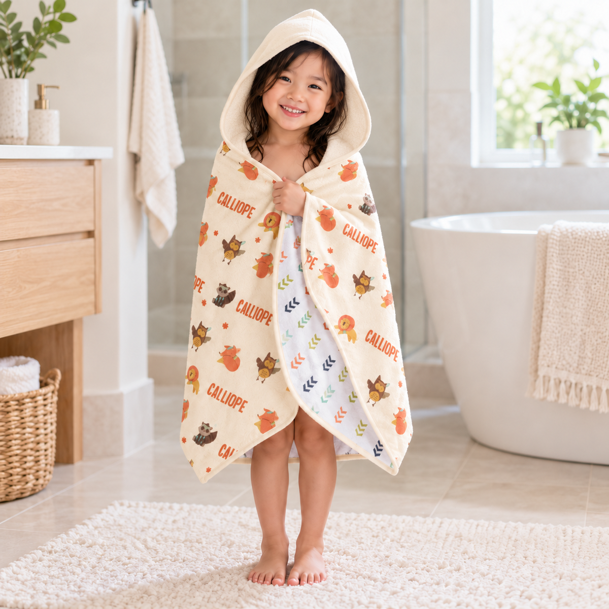 Woodland Hooded Towel