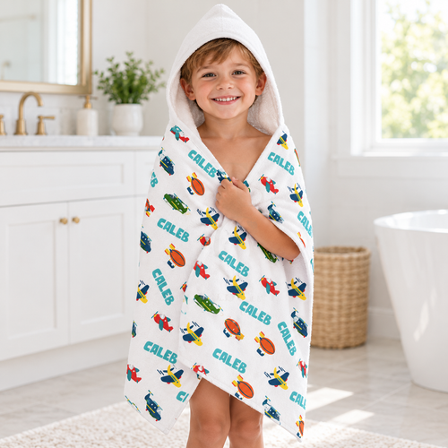 Airline Hooded Towel