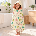 Flamingo Hooded Towel