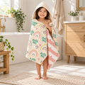 Rainbow Girls Hooded Towel