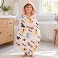Dogs Hooded Towel