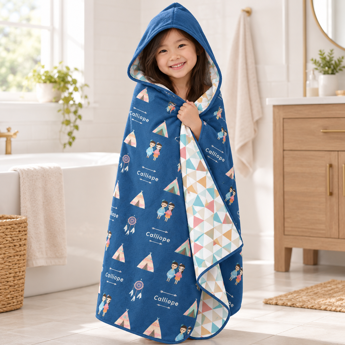 Teepee Hooded Towel