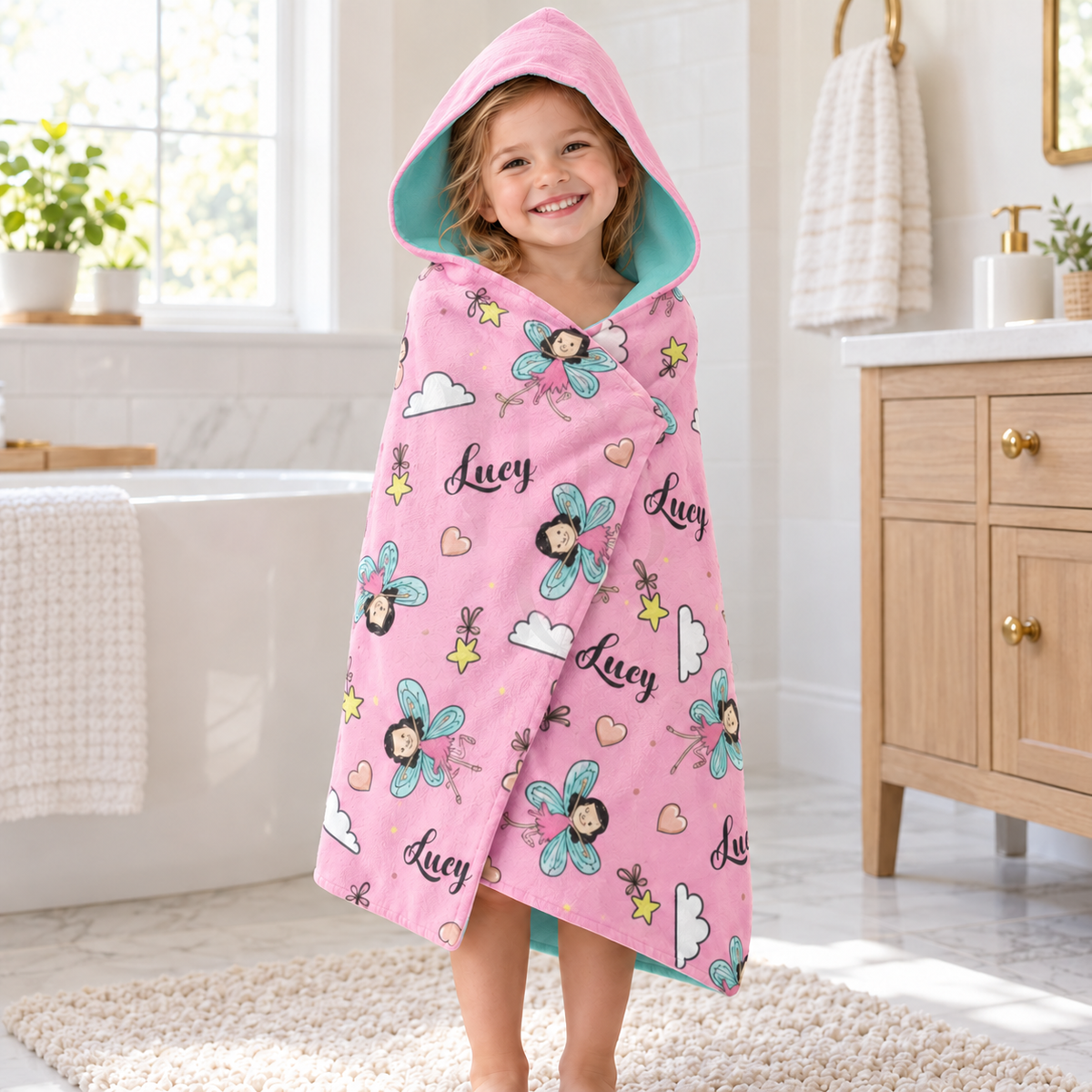 Fairies Hooded Towel