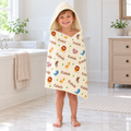 Animals Hooded Towel